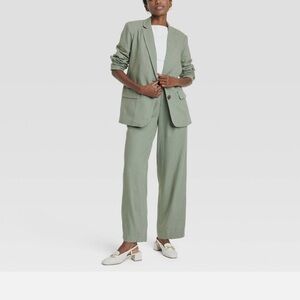 Women's Linen Spring Blazer - A New Day™new